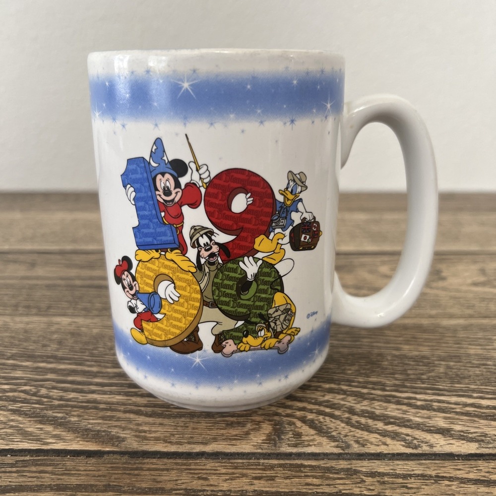 Disney‎ Coffee Mug 1999 Walt Disney World Special Edition REMEMBER THE PAST…